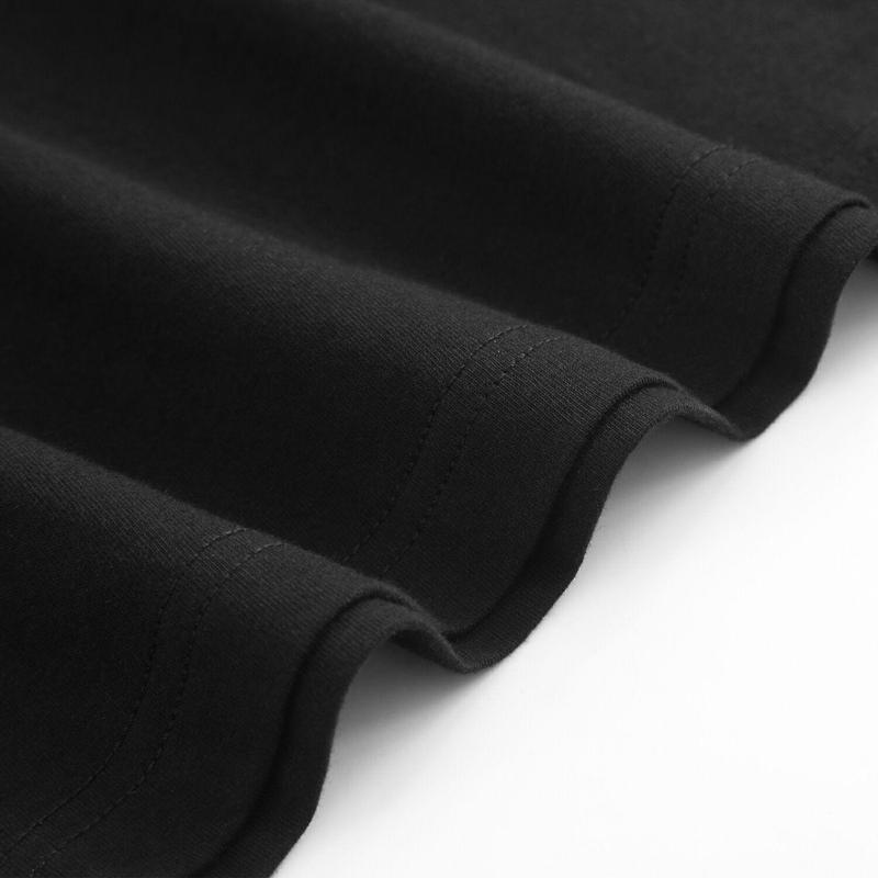 1pc Mens Cotton T Shirt With I Like Dogs Print Mature Style Regular Fit Round Neck Stretch Fabric Size XXXL