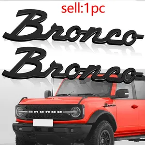 3D Decals Emblems Fender Sticker for Ford Bronco Sport 2021, Tail Label Letters Badge, Car Style Decoration, Car Accessories