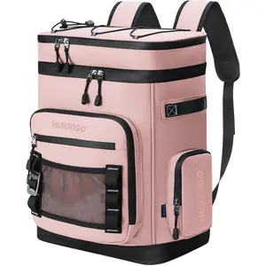 Large Waterproof Insulated Cooler Backpack for Men & Women, Leak Proof Cooler Backpack for Camping, Beach, Fishing, Picnic, Travel, Outdoor, 30L, 48Cans