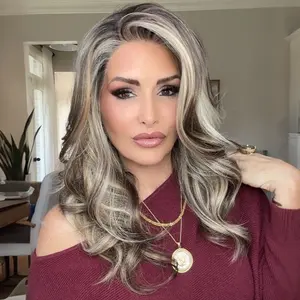 IMstyle Cherise Old Money Coloring Natural Body Wave Glueless 13*4 Lace Front Wigs Heat Friendly Synthetic Wig for Women Daily Wear