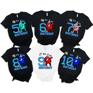 Among Us Birthday Shirt, Youth Tshirt , Toddler Gamer Tee, Gamer Youth Tee, Toddler Birthday Shirt, Youth Birthday Boy Shirt