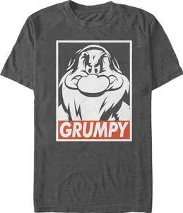 Men's Snow White and Seven Dwarfs Grumpy Graphic T-Shirt