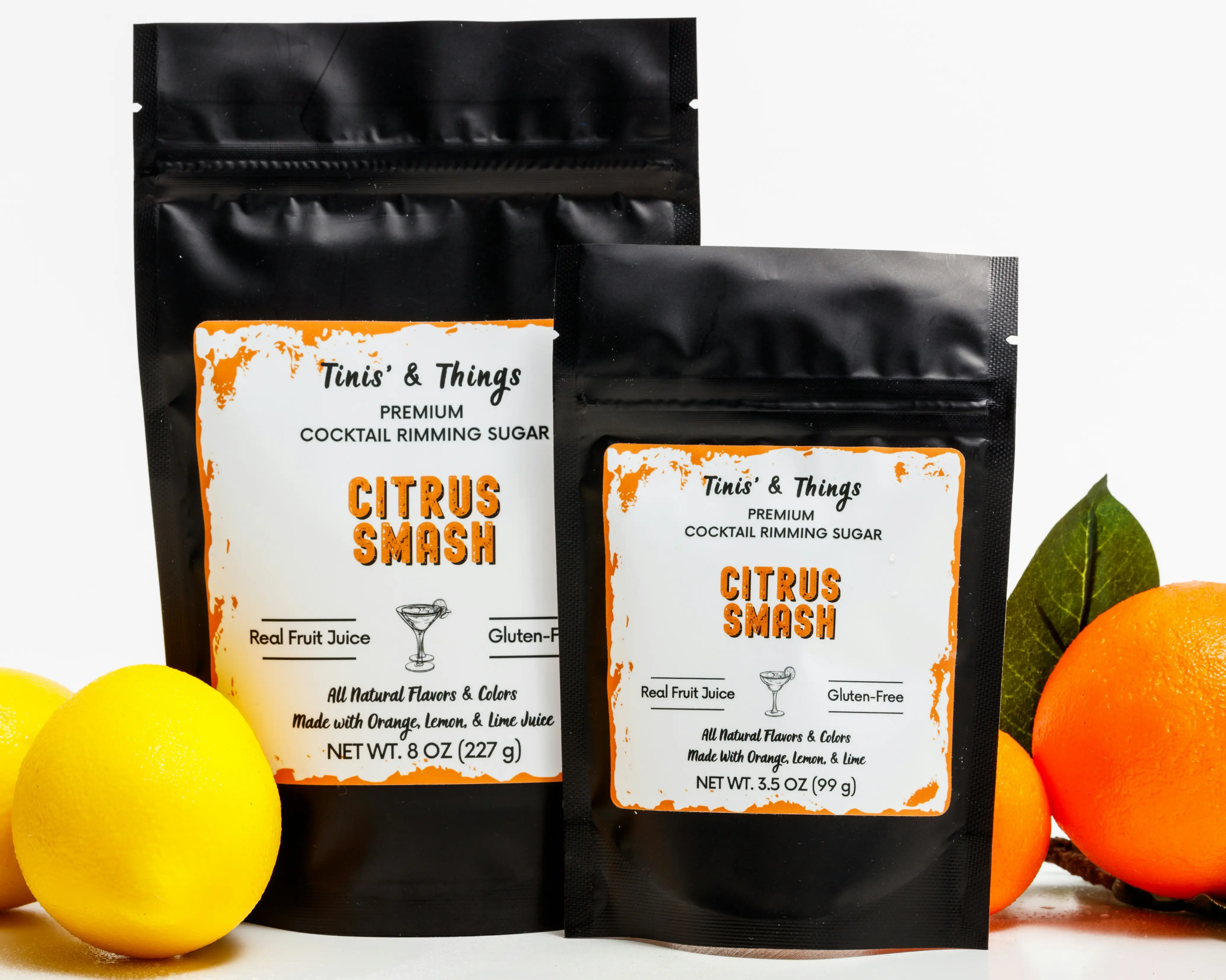 Tinis & Things Citrus Smash Beverage Sugar Rimmer & Topping