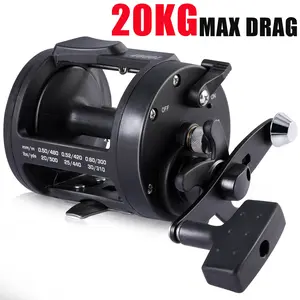 Sougayilang Saltwater Fishing Reel 3000-4000 Right Handle Trolling Reel Drum Fishing Reel Saltwater Right Hand Sea Fishing Reel,For outdoor fishing