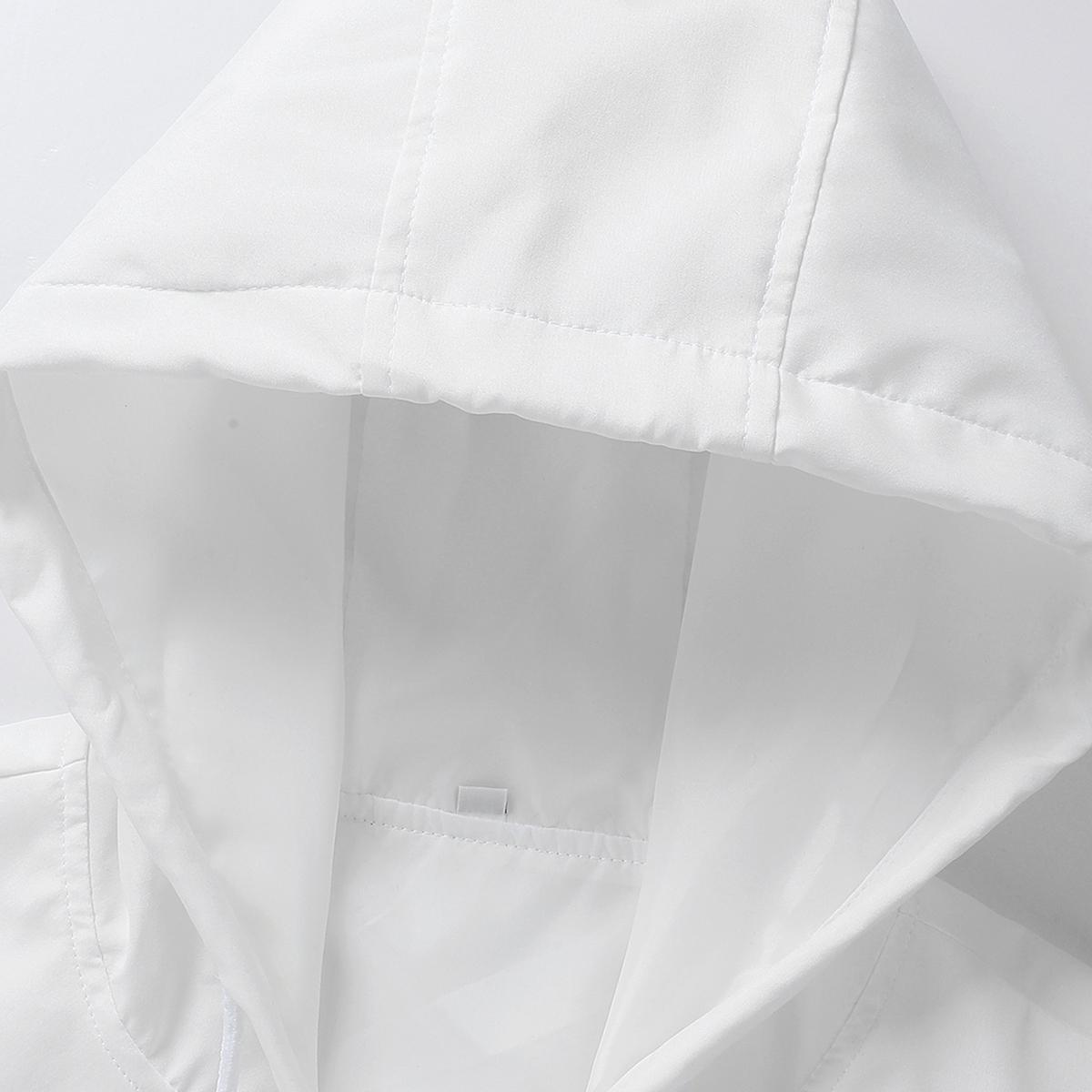 Men's Casual Hooded Jacket and Jogger Pants Set - Colorblock Design, Polyester Fiber, Machine Washable - Ideal for Spring and Autumn, Casual Style, Regular Fit, Spring and Autumn