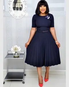 Grace Pleated Midi Dress