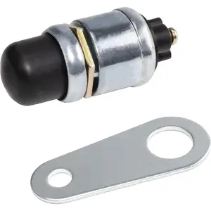 Push Button Starter Switch 12V 50A, Waterproof Momentary Start Switch for Car Engine, Push Button Starter for Truck Boat ATV