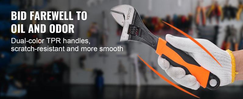 VEVOR 8-Piece Pliers Set, TikTokShopBlackFriday, High Carbon Steel, 12"/10"/8" Groove Joint Pliers, 8" Linesman's Pliers, 6" Slip Joint Pliers, 8" Long Nose Pliers, 6" Diagonal Cutter, 10" Adjustable Wrench, and Tool Bag