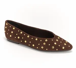 Splendid Suede Studded Flats - Latouche