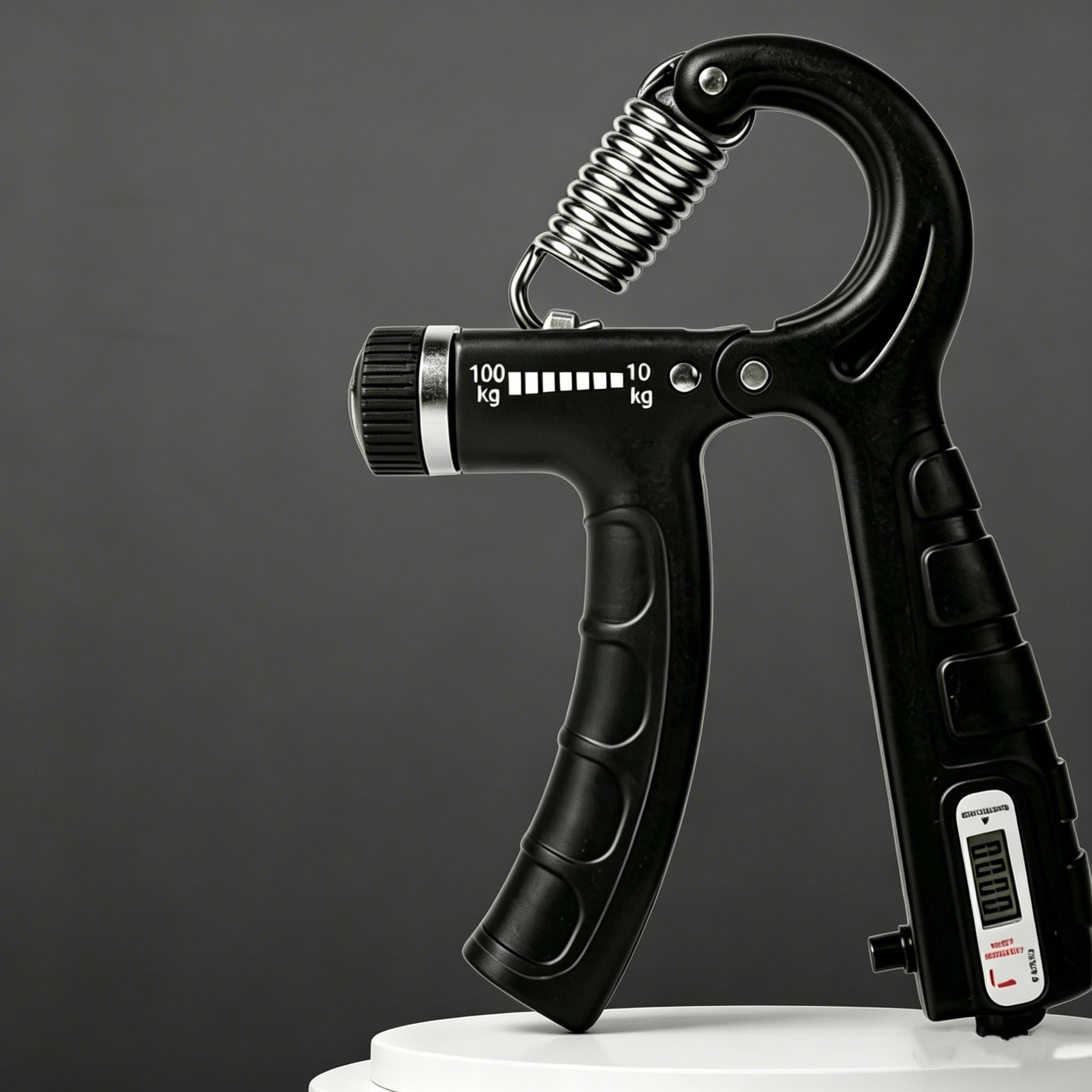 Grip Strength Trainer, Adjustable Resistance Hand Grip Exerciser (5-60kg/10-100kg), Forearm Strengthener for Muscle Building & Injury Recovery