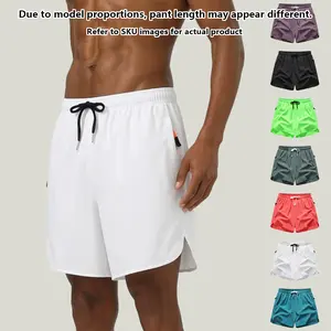7-piece summer men's thin fabric breathable quick drying beach shorts Men's Drawstring Zipper Pocket Shorts,, Breathable Men'sBottoms for Daily Wear Shorts Pack of5 5 sense gifts for him Summer swim trunks with quick drying Plain Beige Tropical