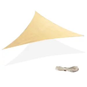 Backyard Expressions 10x10x10 Triangle Sunshade Sail, UV Block