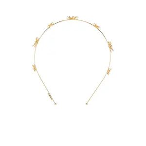 LELET NY Daisy Headband in Gold