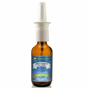Heavenly Silver Immune Boost Spray - Daily Protection on the Go with 2oz (59mL) Bio-Active Colloidal Silver for Immune Support - Healthcare, Vitamin