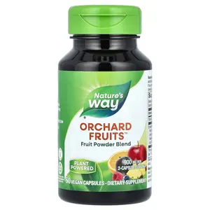 Nature's Way Orchard Fruits, Fruit Powder Blend, 60 Vegan Capsules