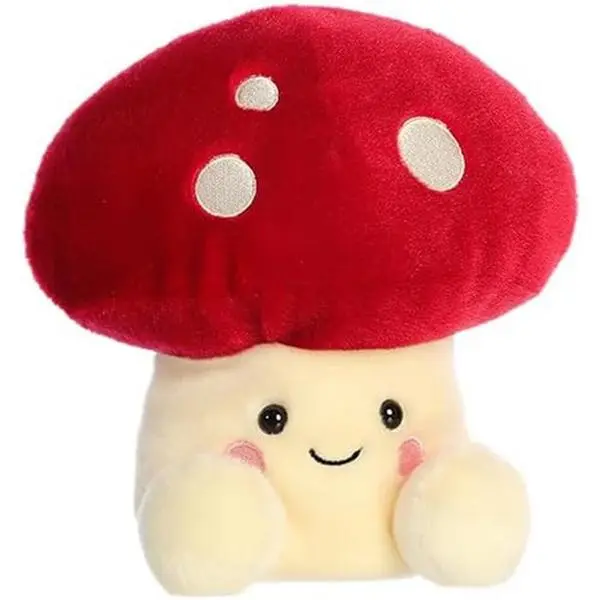 Aurora World Plush - Party Sized Palm Pals - AMANITA MUSHROOM (Medium - 8 inch)