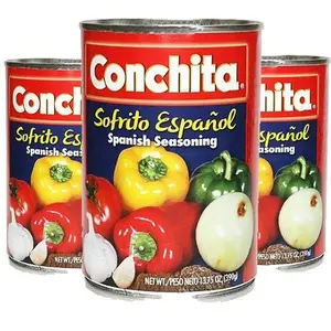 Conchita Imported Spanish Sofrito Seasoning, 3-Pack of 13oz Cans with Fine Ingredients, Ambient Temperature Storage Ready