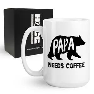 Papa Bear Needs Coffee Mug