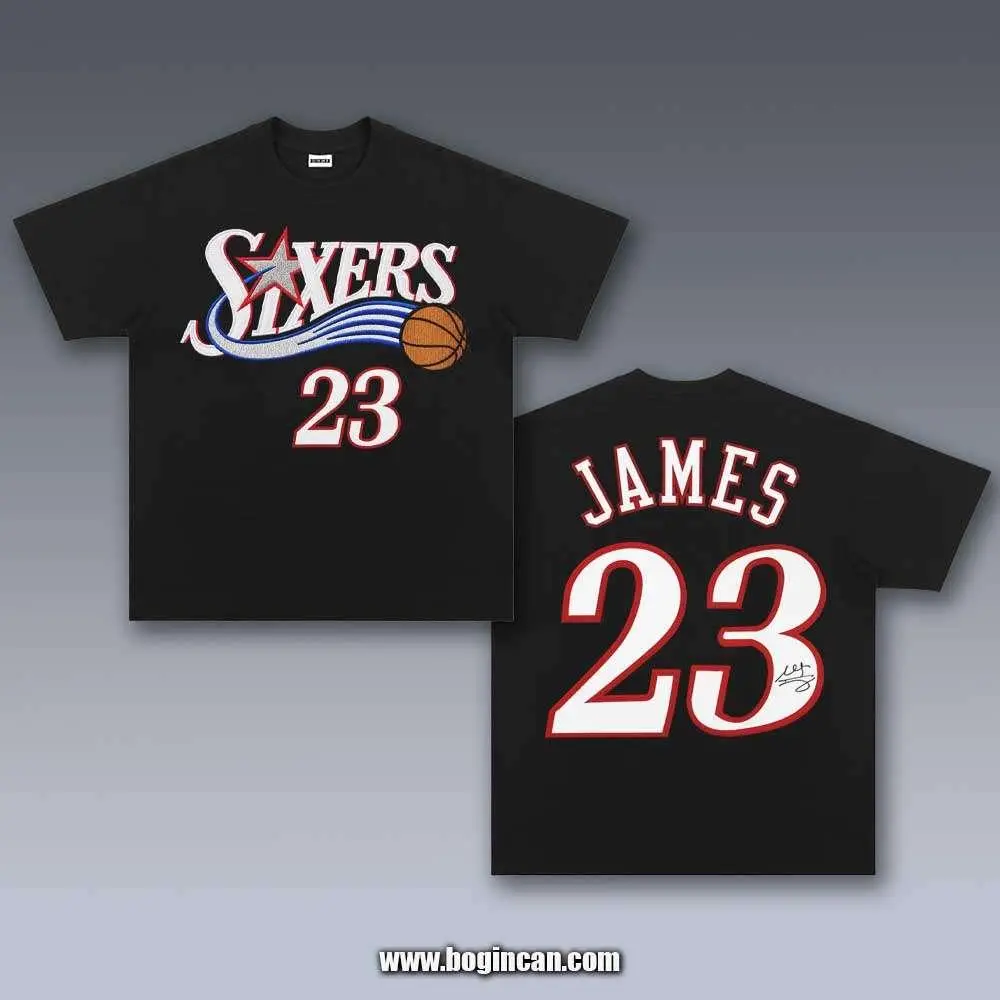 VINTAGE TEE | LEBRON JAMES 76ERS 7.27.3