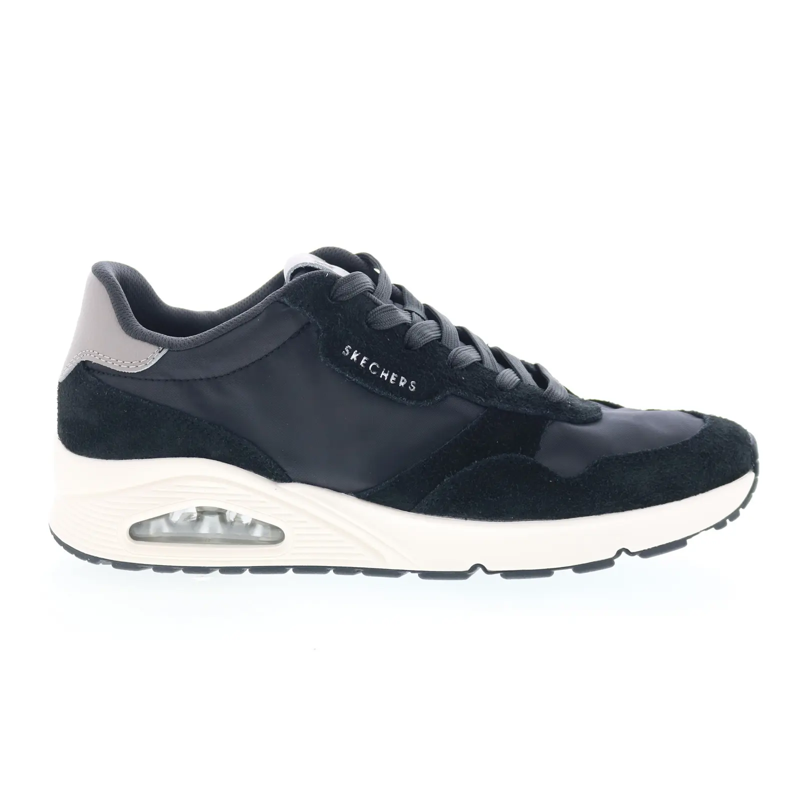 Skechers UNO - Vintage Dayz 183053-BLK Mens Black Lifestyle Sneakers Shoes
