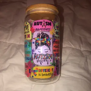 Autism awareness Libby glass