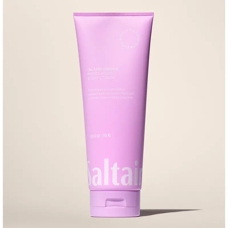 Saltair Island Orchid Body Lotion – Moisturizing Lotion with Orchid Extract, Coconut Oil, Niacinamide & Cupuaçu Butter – Long-lasting Hydration – 10 fl oz