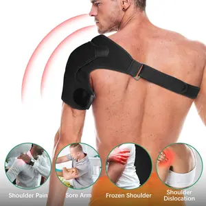 Adjustable Shoulder Brace for Men - Both Left and Right Arm - Pain Relief for Torn Rotator Cuff, Compression Support Sleeve for Dislocation, Bursitis, Tendonitis