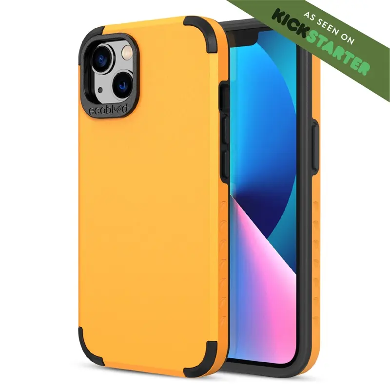 For iPhone 14/13/12 Pro Plus Max EcoBlvd Mojave Collection Case (100% Compostable & Plant-Based) Cover