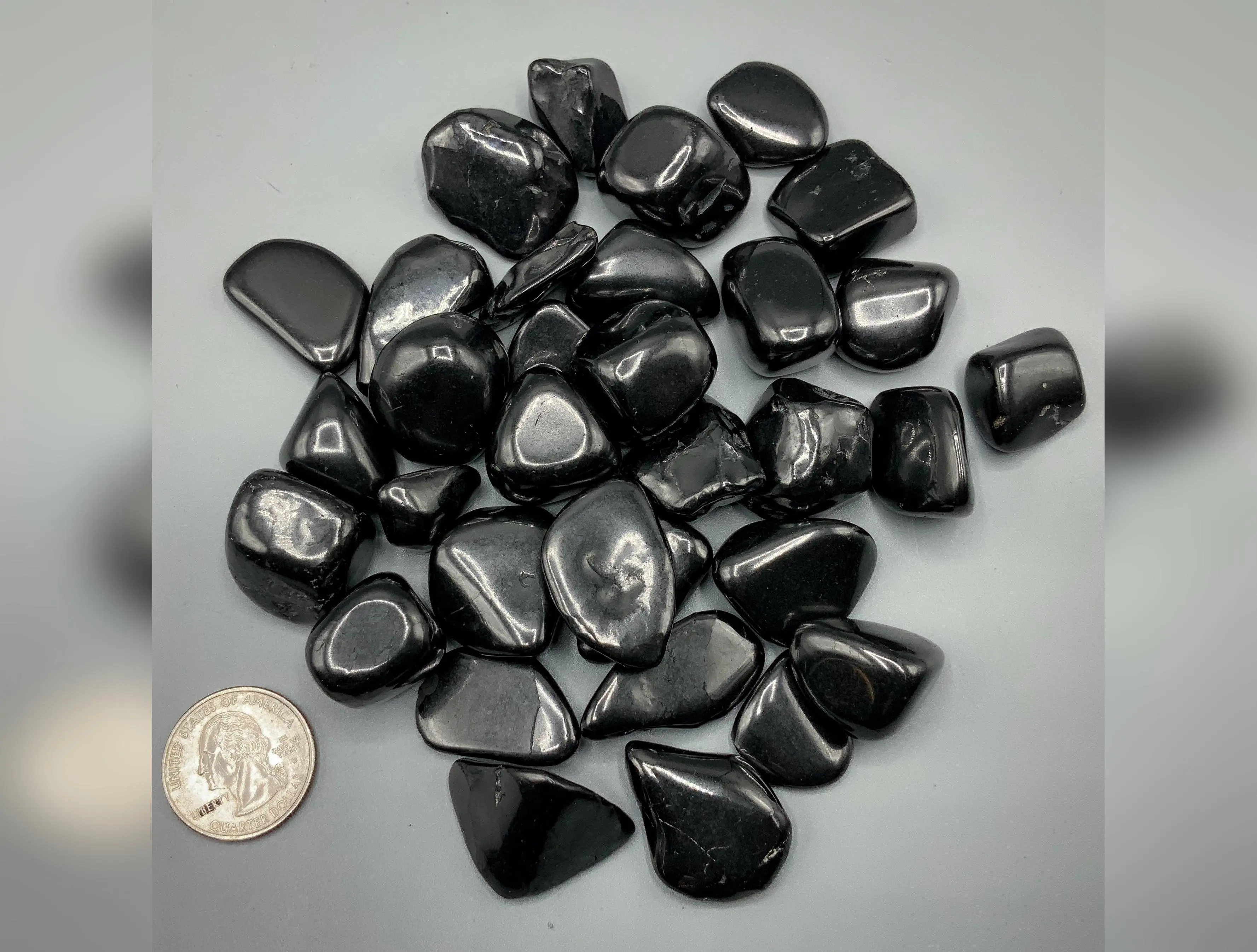 Shungite Tumbled Stones | Wholesale