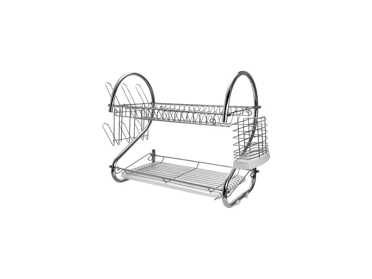 Mega Chef 16" Two Shelf Dish Rack