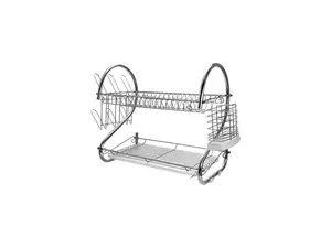 Mega Chef 16" Two Shelf Dish Rack