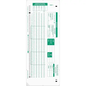 Official  Brand 882-E Answer Sheet (50 Pack)