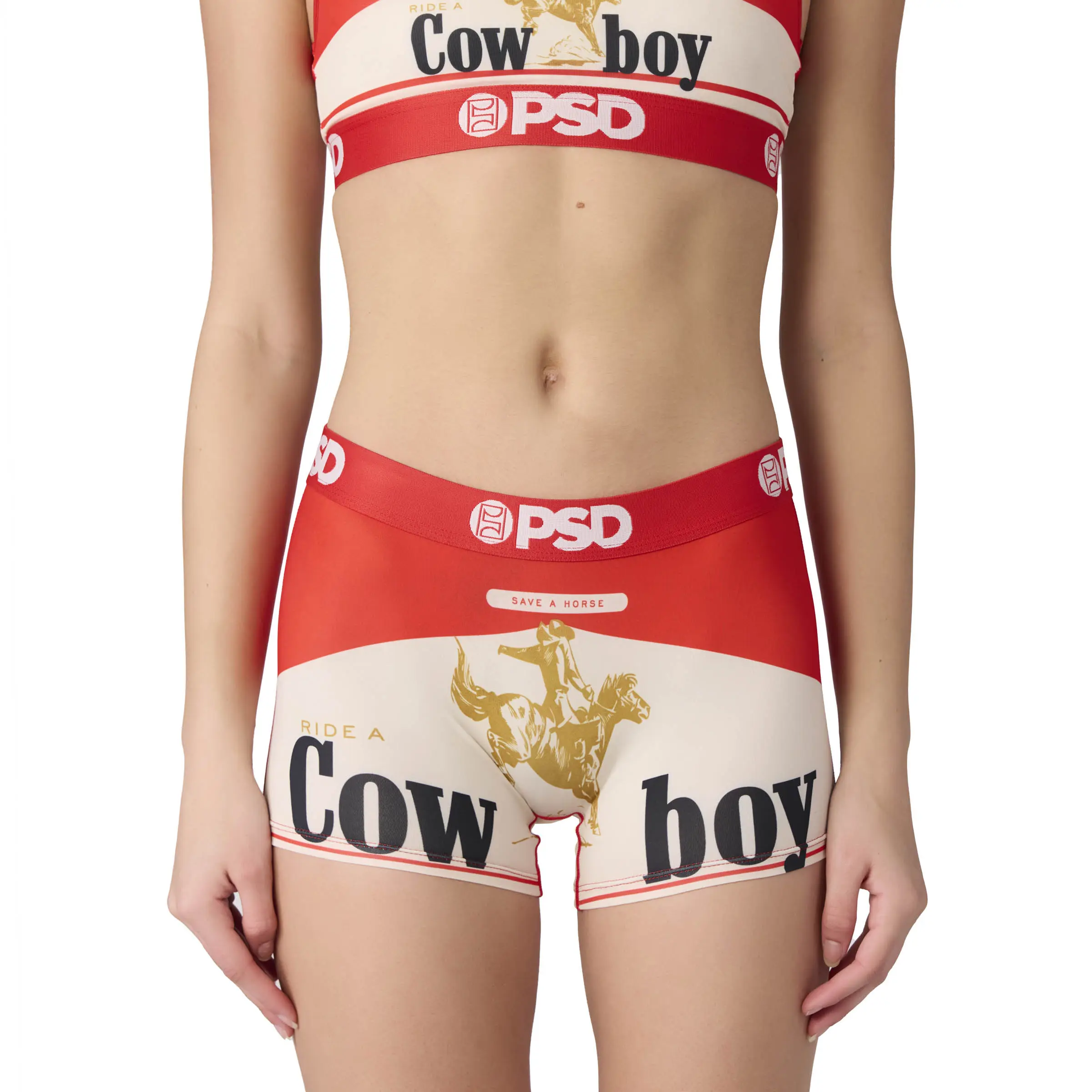 PSD Womens Ride A Cowboy Boy Short Underwear - Comfortable, Breathable, Ultra-light Fabric