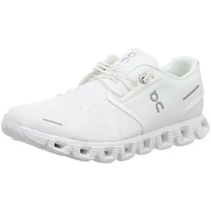 On Men's Cloud 5 Sneakers, All White, 11 Medium US