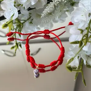 Simple evil eye charm adjustable bracelet Trendy Jewelry