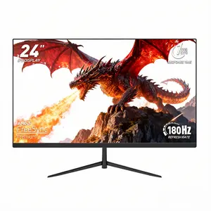 24” 180Hz FHD IPS Gaming Monitor – 1ms Fast Response, FreeSync, Borderless Screen, Speakers, HDMI/DP for Console & PC