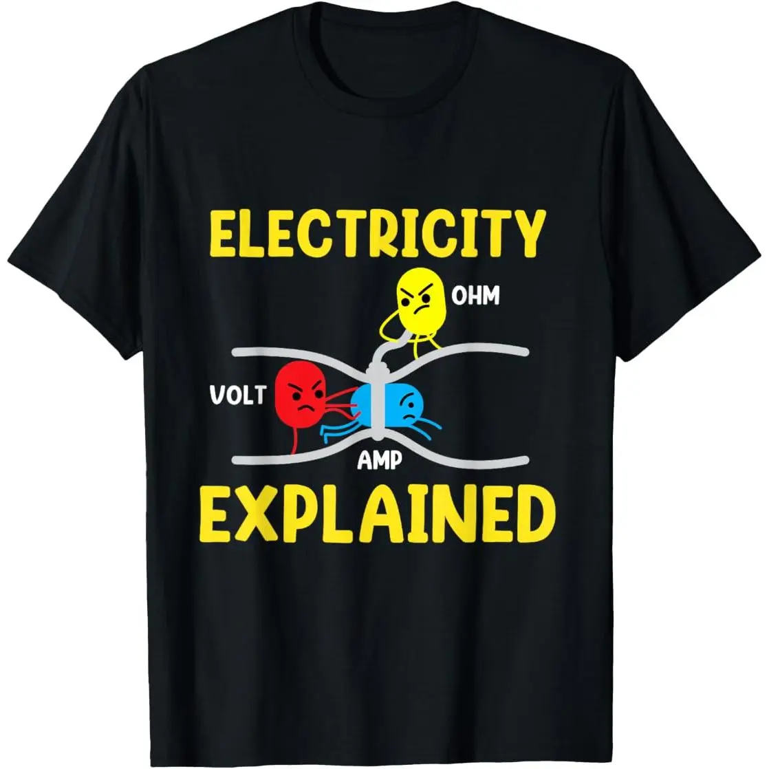 Electricity Explain Electrical Engineer Engineering Graphic T-Shirt good graphic tees
