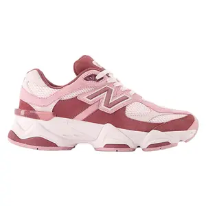 New Balance 9060 Authentic Pink Granite Washed Burgundy Sneaker for Men & Women GC9060EP Bubblegum Chunky Running Casual Shoe Gradeschool Youth Sizes