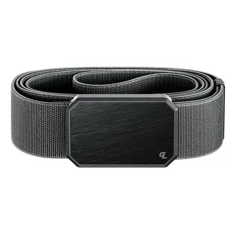 Groove Life Groove Belt, Men's Magnetic Stretch Belt, Adjustable Fit & Durable for Work, Everyday Carry & Casual Wear, Black / Deep Stone
