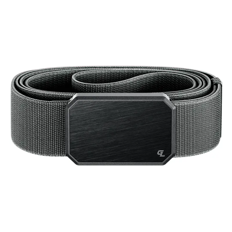 Groove Life Groove Belt, Men's Magnetic Stretch Belt, Adjustable Fit & Durable for Work, Everyday Carry & Casual Wear, Black / Deep Stone
