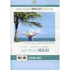 USED-Lifescapes : Sunny Escapes Dvd Cd Collection Just Relax Maui (DVD)