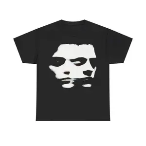 Y2K 90s 2Face Echo Hip-Hop T-Shirt - HeawyCotton Retro Rap Graphic Tee for Men Casual Menswear