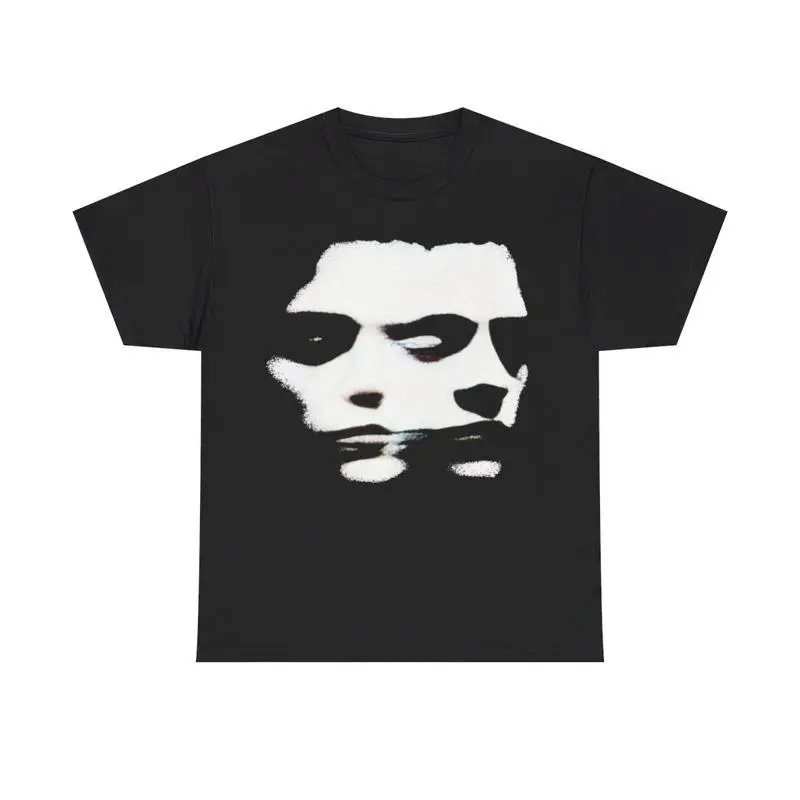 Y2K 90s 2Face Echo Hip-Hop T-Shirt - HeawyCotton Retro Rap Graphic Tee for Men Casual Menswear
