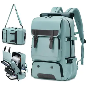 Large Capacity Multifunctional Business Travel Backpack with Shoe Compartment & USB Charging Port Lightweight for Men Women