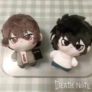 Anime Death Note Yagami Light L·Lawliet Cosplay Doll Plush Stuffed Dolls Soft Plushies Halloween Room Decoration Props