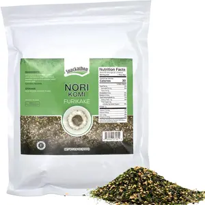 Snackathon Furikake Rice Seasoning, Nori Komi Flavor, 17.6 oz Bag