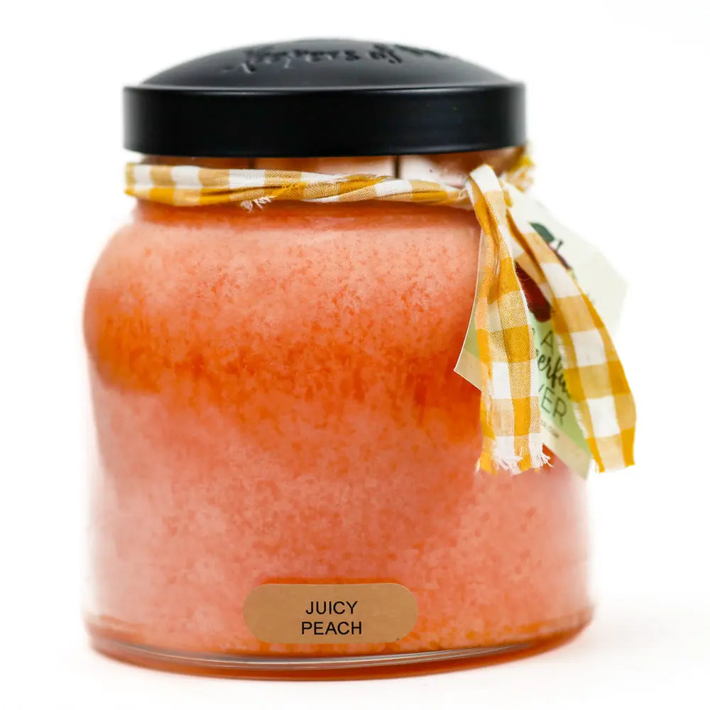 Juicy Peach - 34 oz Papa Candle Juicy Peach - 34 oz Papa Candle