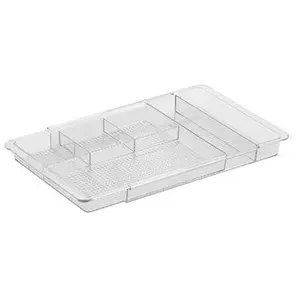 Interdesign 6295497 Clarity Expandable Drawer Organizer