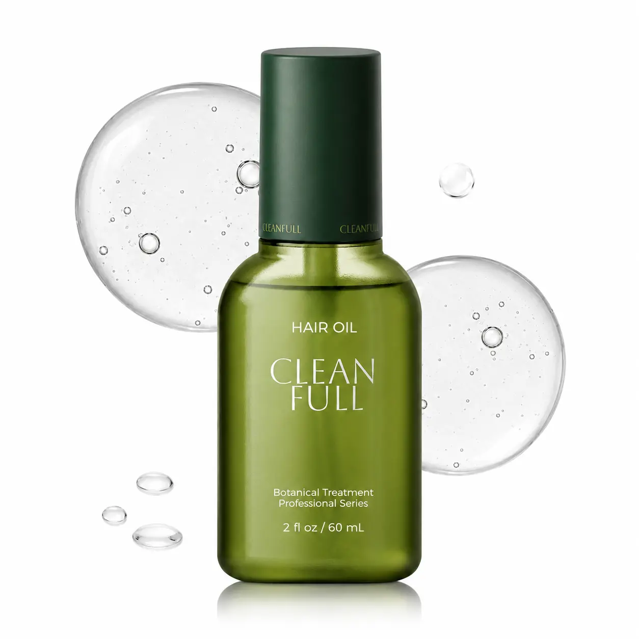 CLEANFULL summerwins Phytosqualan Keratin 3D collagen Jojoba Hair Oil for Frizzy Hair SummerFinds summer hairstyles, Lightweight Leave-In Hair Serum, Heat Protection, Shine&Split End Hair Care for All Hair Types 2 fl oz Moisture summeressenti