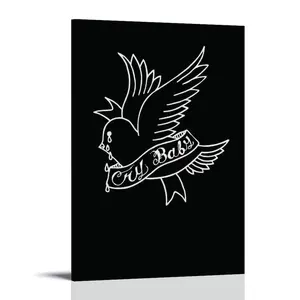 Crybaby-poster Posters Music Album Cover Posters Canvas Wall Art High-Resolution Vintage Band & Artist Prints for Room